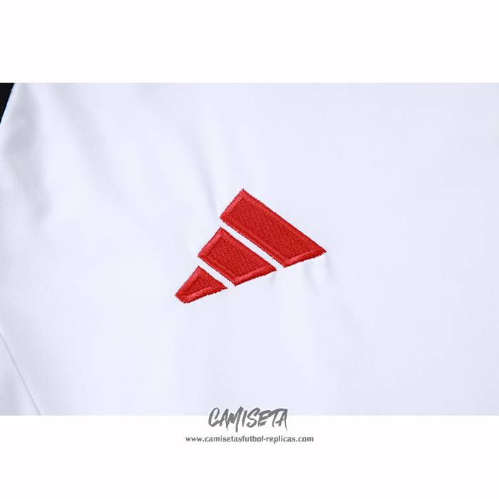 Chandal del Flamengo 2025-2026 Manga Corta Blanco - Pantalon Corto
